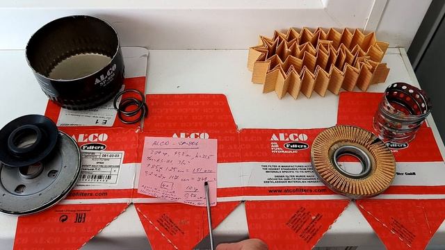 Распил масляного фильтра ALCO SP-806 (фильтр на ВАЗ) смотреть онлайн