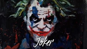 РИСУЮ портрет гуашью | Джокер | Joker