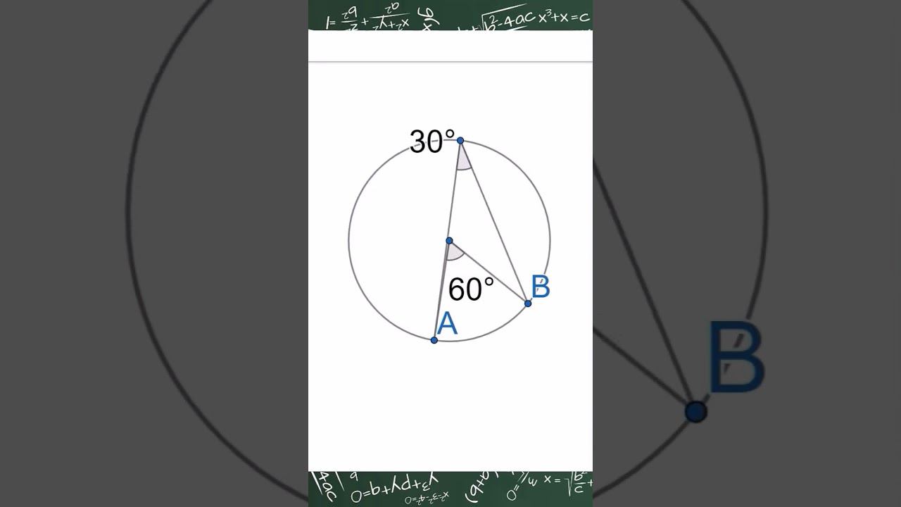 Равенство вписанных в окружность углов, опирающихся на одну и ту же дугу. смотреть онлайн
