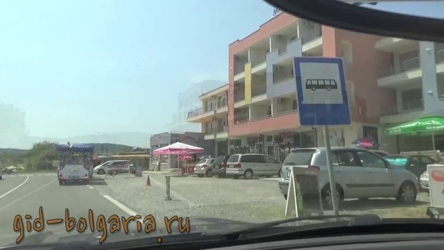 Отдых в Созополе -  маршрут паровозика Санта Марина - Созополь - Каваци