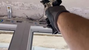 Монтаж балконного блока