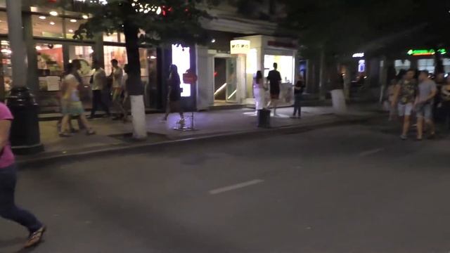 Прогулка по ул. Красная г. Краснодар смотреть онлайн