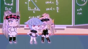 Меме ~Ваш сын пришёл в школу в юбке~ Гача лайф