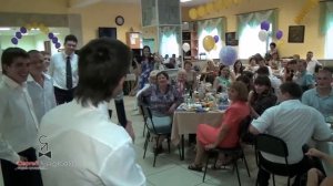 Прикольный танцевальный конкурс на свадьбу, юбилей, день рождения «Флешмоб». Видео №13 из 23.