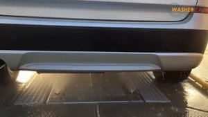 Мойка днища автомобиля на мойке самообслуживания WasherCAR l washing the bottom  the car