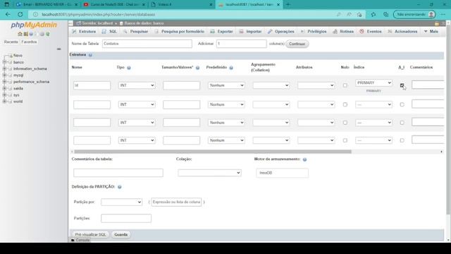 Curso de PHP 09 - Usando o banco de dados MySql via PhpMyAdmin смотреть онлайн
