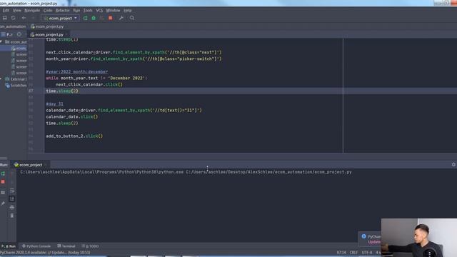 E-Commerce Website Automation with SELENIUM + PYTHON | Browser Automation | Full Project
