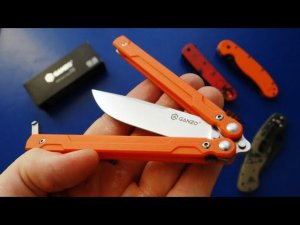 ВЗЯЛ себе на ПОВСЕДНЕВ! Нож бабочка балисонг Ganzo G766-OR