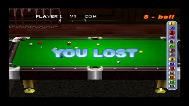 American Pool (PS1) Gameplay смотреть онлайн
