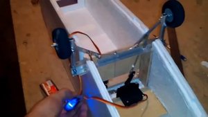 Шасси для RC самолёта своими руками