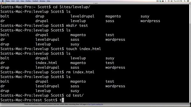 Command Line Basics #3 - Making and Deleting Files and Directories смотреть онлайн