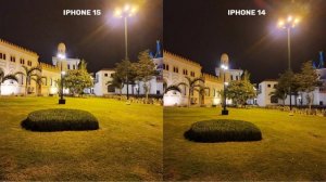 iPhone 15 VS iPhone 14 | Night Mode Camera Test