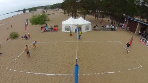 4 из 7. Sky View Cam. 06.06.2015. Пляжный волейбол."Мужчины 18+". Финал. 