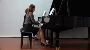 А. Аренский - "Романс" для двух фортепиано