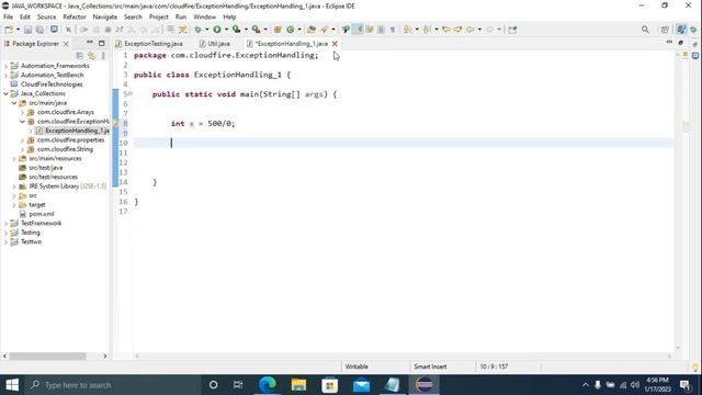 Day79 Java Exceptions Part - I смотреть онлайн