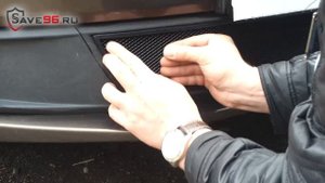 Сетка на решетку радиатора для Volkswagen Jetta 6 (Фольксваген Джетта 6) 2010-2014 г.в.