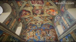 Ватиканские Музеи 3д Оригинальная музыка Rusrim.com Экскурсия по Ватикану