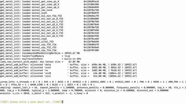 Run Llama-2 on M1 Mac with GPU inference. смотреть онлайн