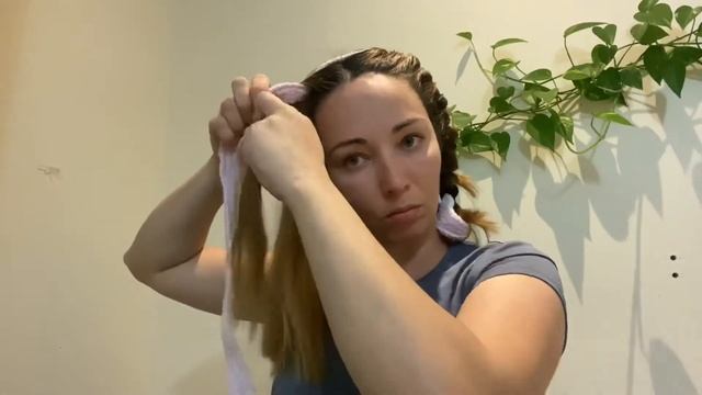 Как сделать легкие локоны без плойки? / локоны без плойки на короткие волосы /