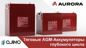 Тяговые AGM-Аккумуляторы QUIMO для подъемного оборудования и спецтехники