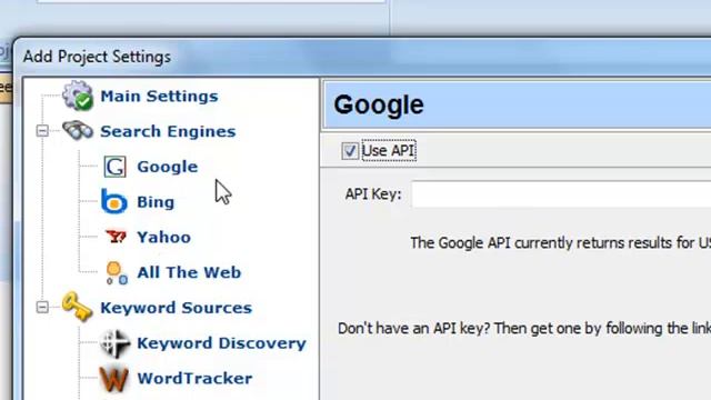 Setting up a new project in Search Engine Wizard SEO Software смотреть онлайн