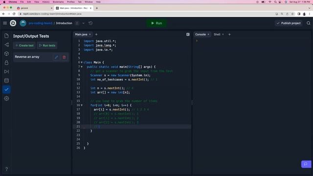 Java Course - Contest for Kids Level 1 - Intro and Array смотреть онлайн