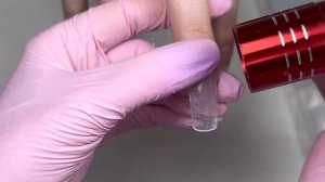 Верхние формы. Наращивание сломанного до мяса ногтя!