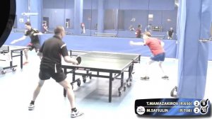 4.Тимур МАМАЗАКИРОВ - Марсель САФИУЛИН Клуб АртТТ #tabletennis #настольныйтеннис
