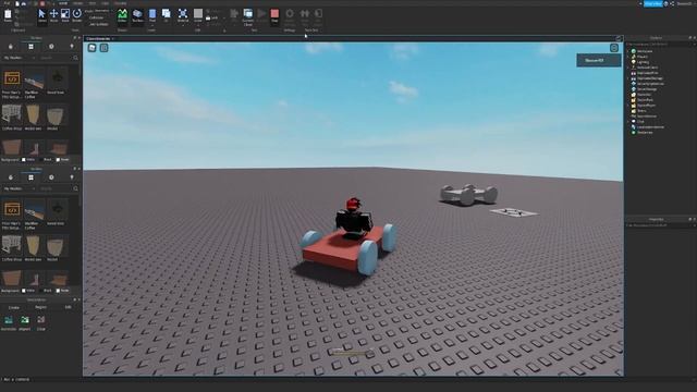 HOW TO MAKE A CAR IN ROBLOX STUDIO!! *NO SCRIPTING* 2021 смотреть онлайн