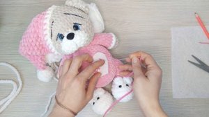 Имя на игрушке. Именная нашивка своими руками.