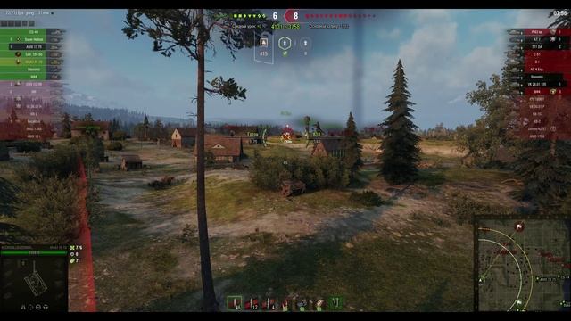 M4A1 FL 10.Премиальный СТ(Франция). Карта Мурованка. №-7 смотреть онлайн