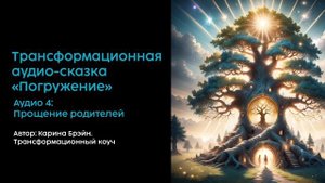 Погружение. Медитация "Прощение родителей". Аудио 4 | Трансформацтонная АУДИО-СКАЗКА | Karina Brain