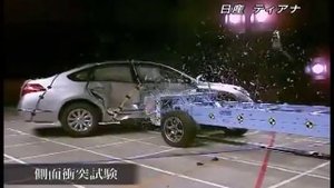 Crash Test 2009 - 20** Nissan Teana / Renault Safrane / Samsung SM5 (Side Impact) JNCAP