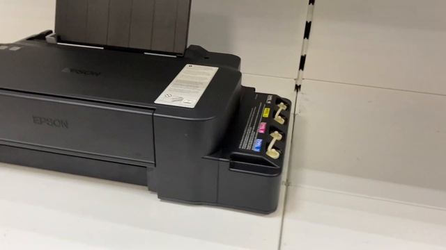 Принтер струйный Epson L120 смотреть онлайн