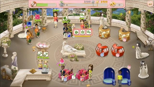 Wedding Salon 2 Playthrough - Greece Days 6-9 part 20 смотреть онлайн