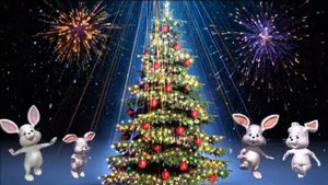 СКАЧУТ ЗАЙКИ НА ЛУЖАЙКЕ