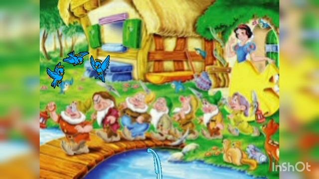 Бабушка читает сказку на ночь Белоснежка и семь гномов смотреть онлайн