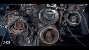 Красивое видео разбора мотора Mazda MX-5
