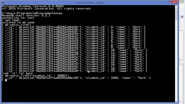 MongoDB Tutorial for Beginners 12 MongoDB Indexing смотреть онлайн