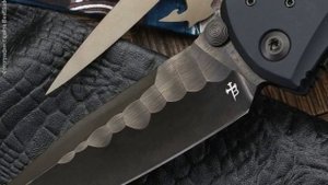 Кастомный складной нож Marfione Custom Knives / Borka Socom Elite DLC