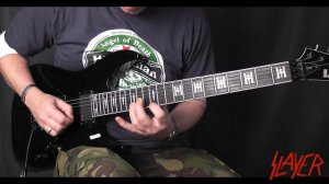 Slayer - Dead Skin Mask - guitar cover