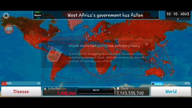 Plague Inc: Official Scenarios - Nipah Virus Guide! (Normal)