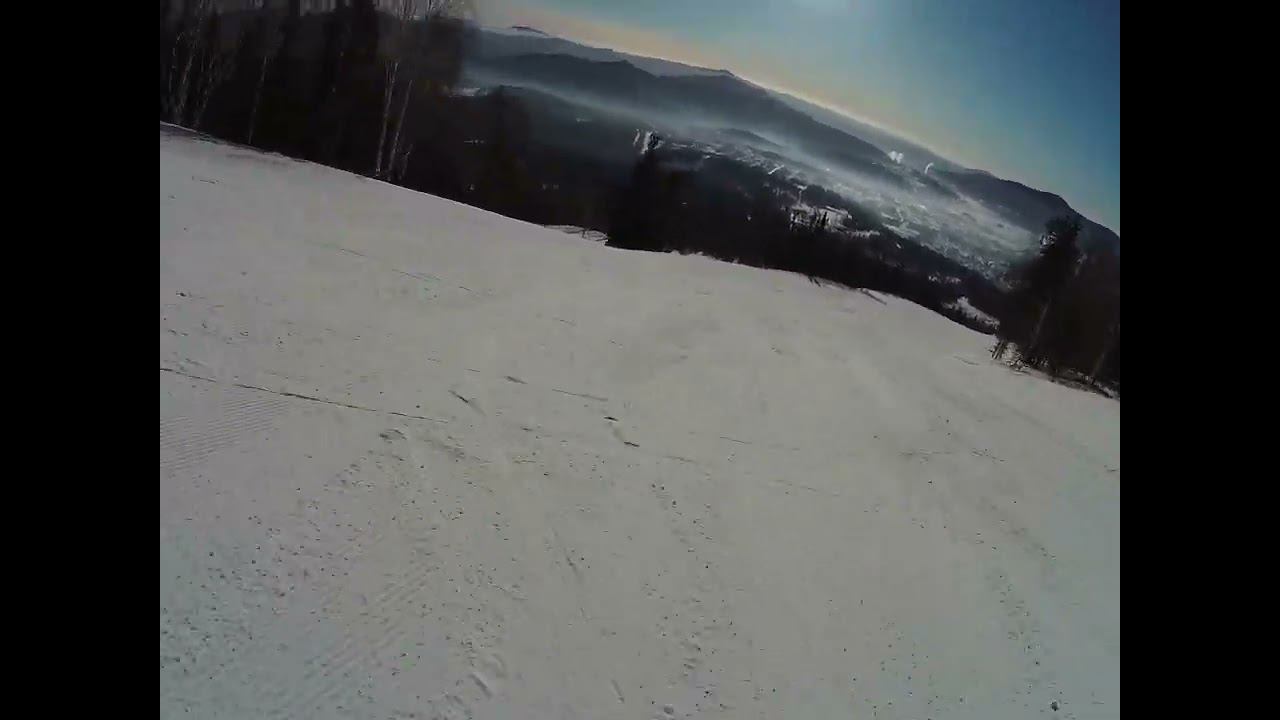 Шерегеш. Трасса "Восток" 73,7 км/ч Осваиваюсь смотреть онлайн