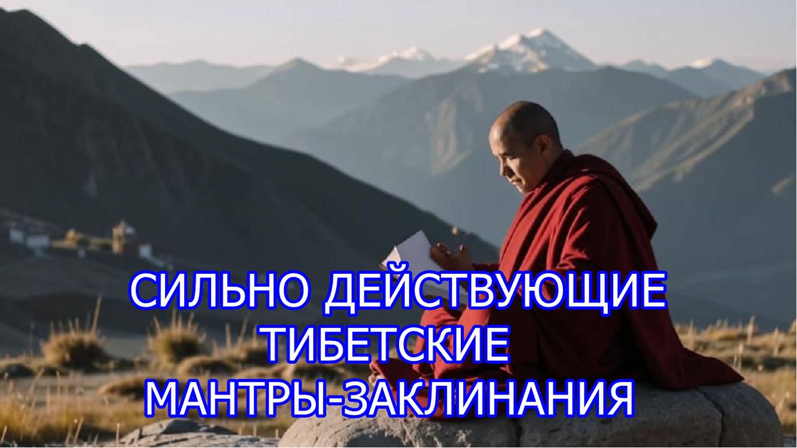 Сильнодействующие Мантры Тибетских Монахов
