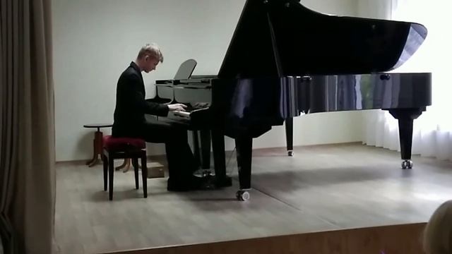 Экзамен по фортепиано. Произведения:Бетховен"Багателль";Шопен"Мазурка";Этюд #19 смотреть онлайн