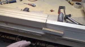 Отделка входа  в парилку  .Часть 1 .