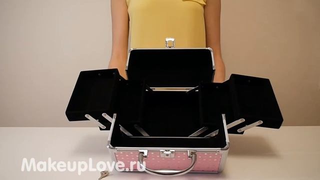 Чемодан для косметики розовый смотреть онлайн