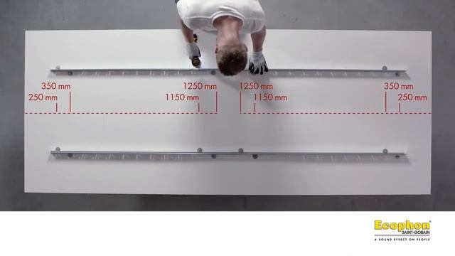 Ecophon Solo Rectangle 3000x1200 мм. инструкция по монтажу панели подвесного потолка ("остров") смотреть онлайн