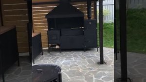Барбекю зона своими руками ?