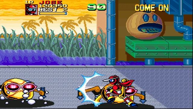 Ninja Baseball Bat-Man - Captain Jose - Full Longplay смотреть онлайн